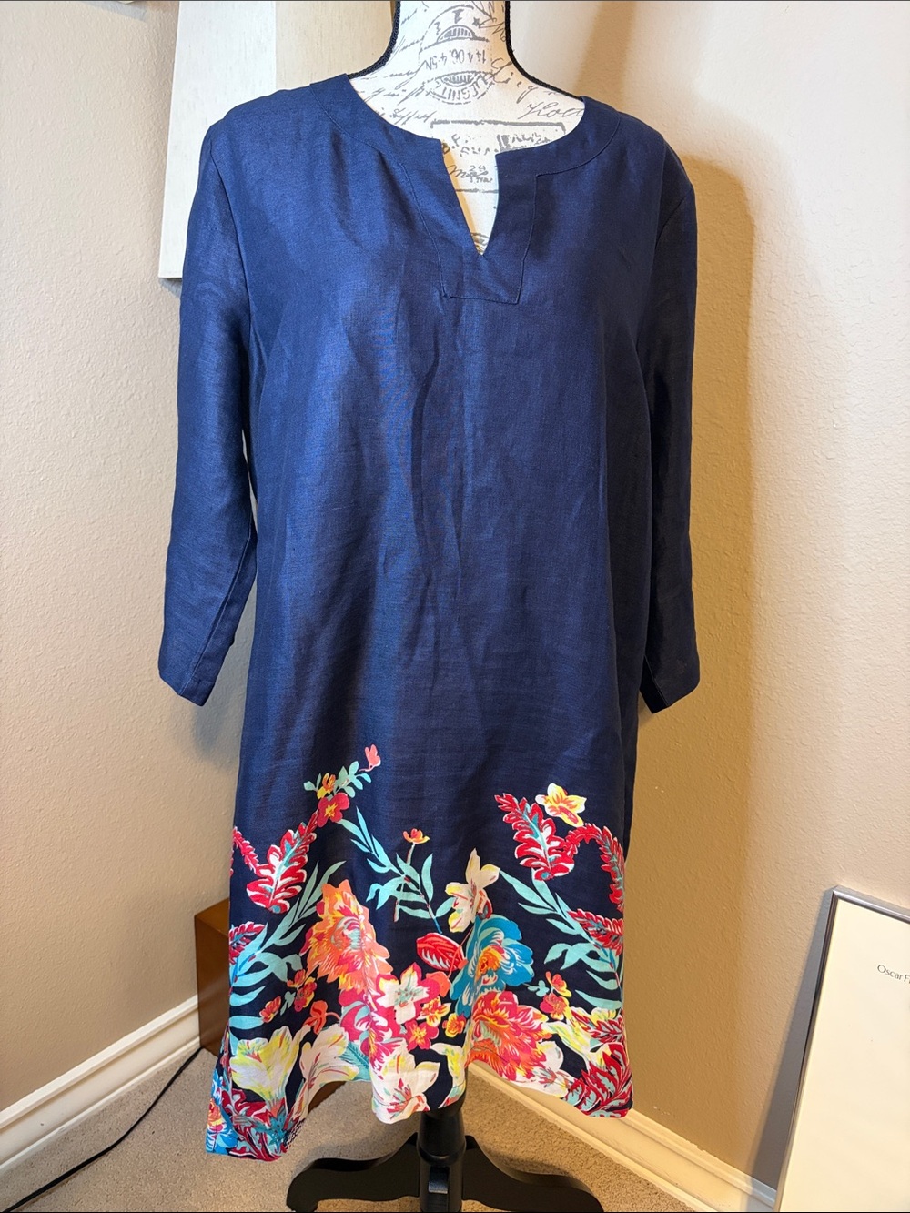 Talbots Linen Dress